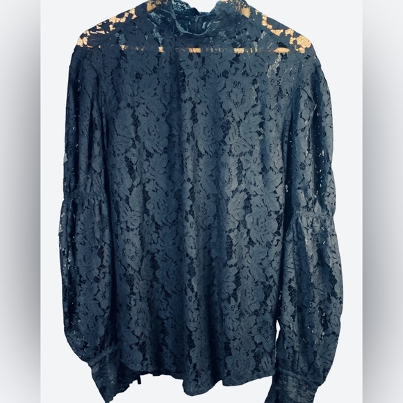 Regular Fit Lace Shirt - Picture 5 of 9